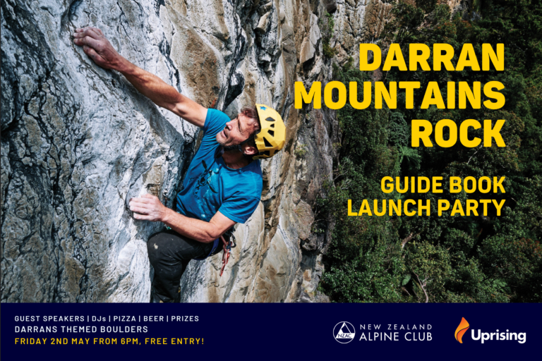 Darran Mountains Rock Guidebook Launch Party!